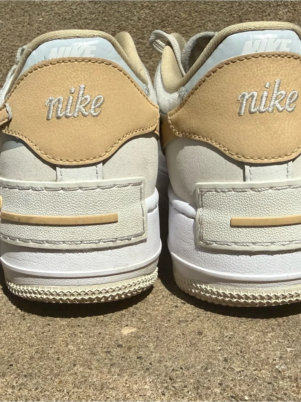 Nike Air Force 1 Shadow “Sesame” Women’s 8.5/Mens 7